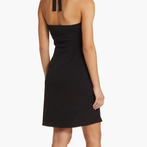 Y2k Black Halter Mini Dress - Picture 3 of 10